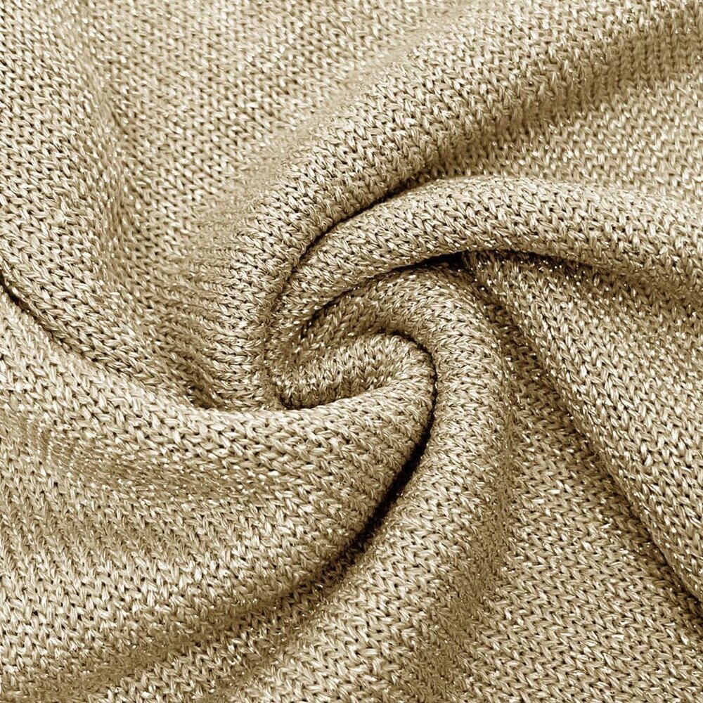Gold Casual Women's Sequin Knit Camisole Top - Picture 7 of 8